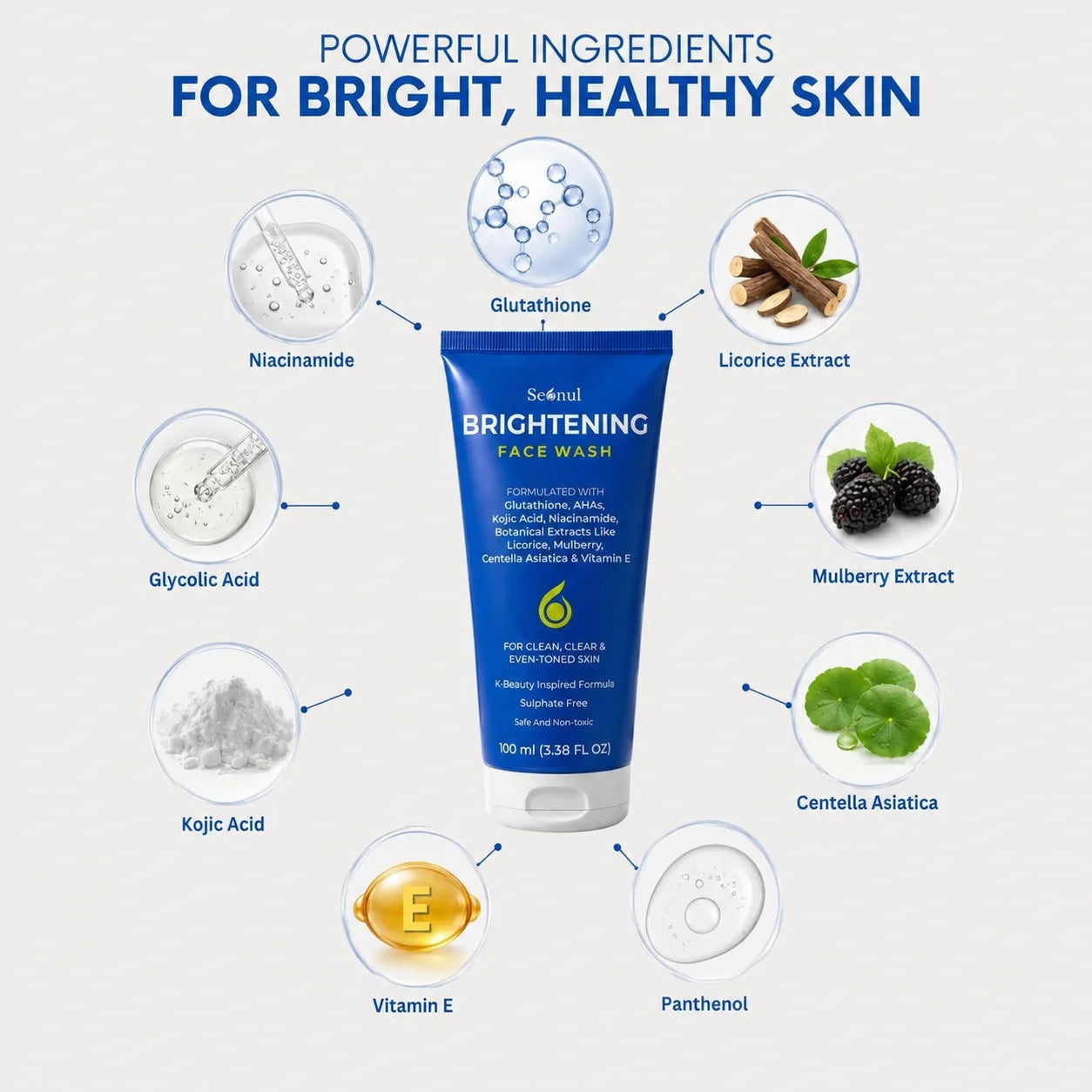 Brightening Glutathione Face Wash