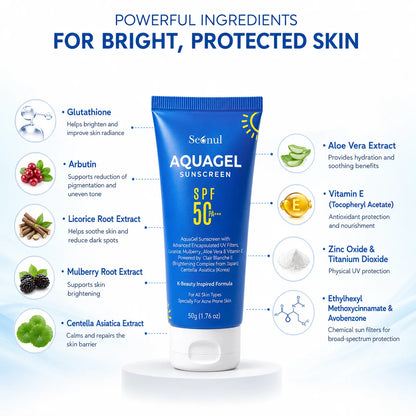 Glass Skin Sunscreen SPF 50 PA+++