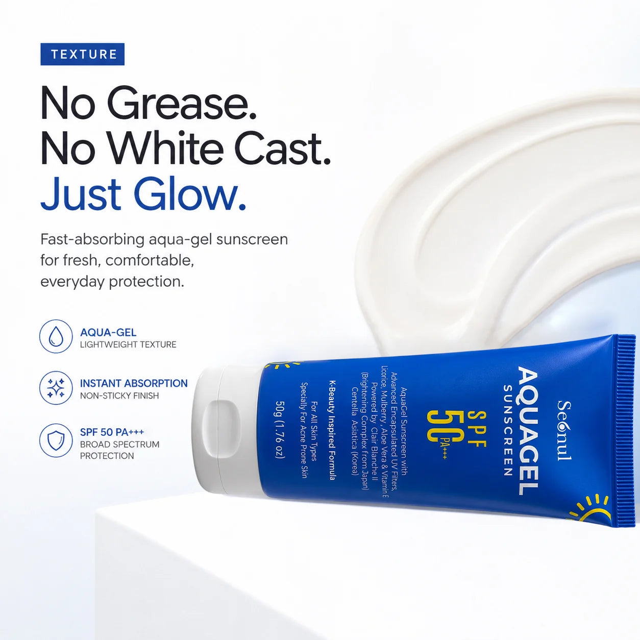 Glass Skin Sunscreen SPF 50 PA+++